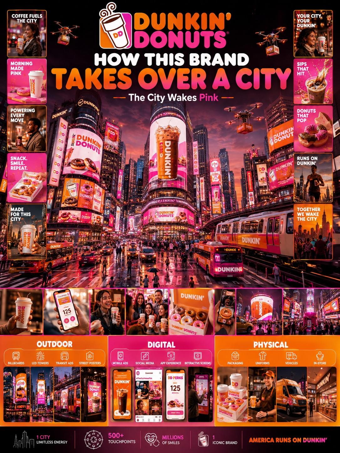 BRAND TAKES OVER A CITY