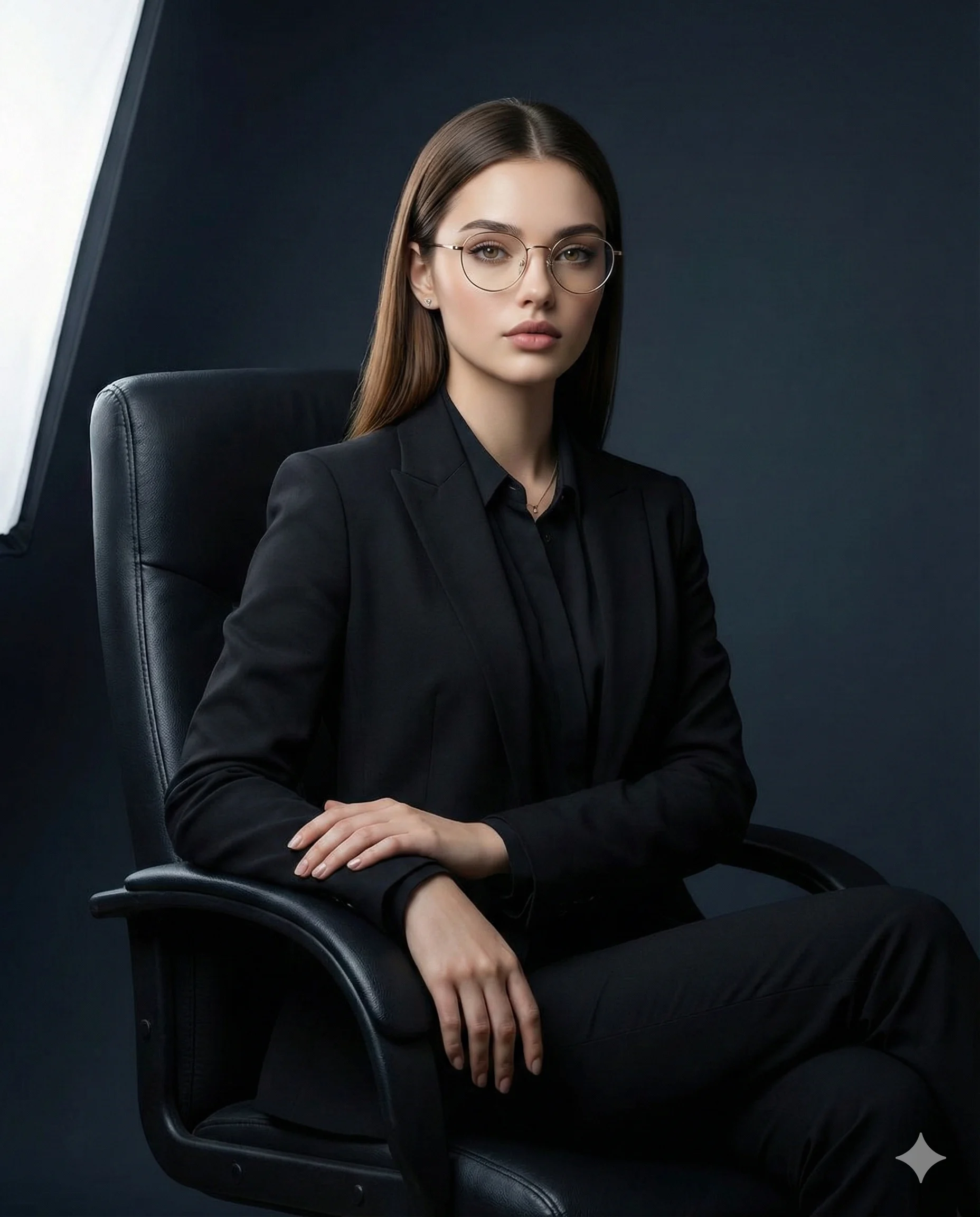 A confident woman