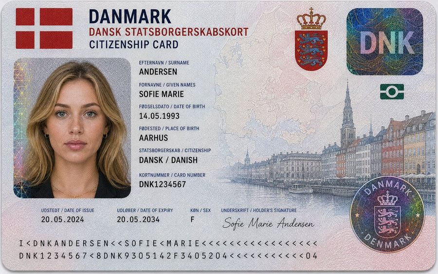 Identity Card Mockup