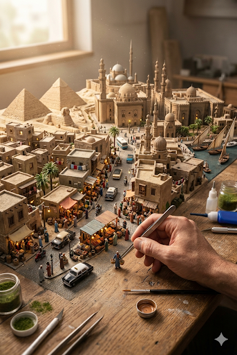 Miniature diorama