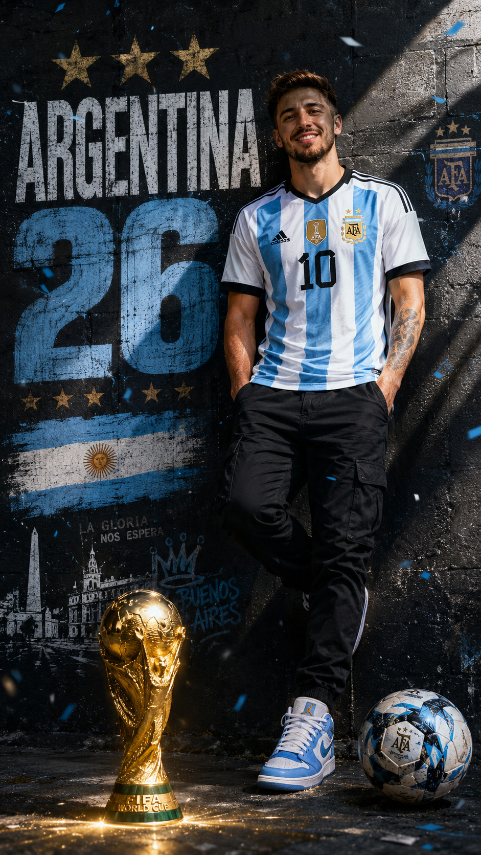 World cup mural prompt